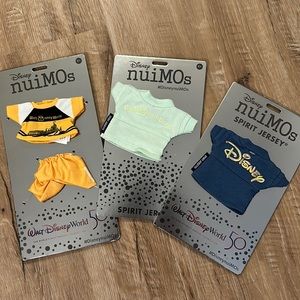 NWT Disney nuiMOs Walt Disney World Bundle 50th Anniversary Spirit Jersey Set